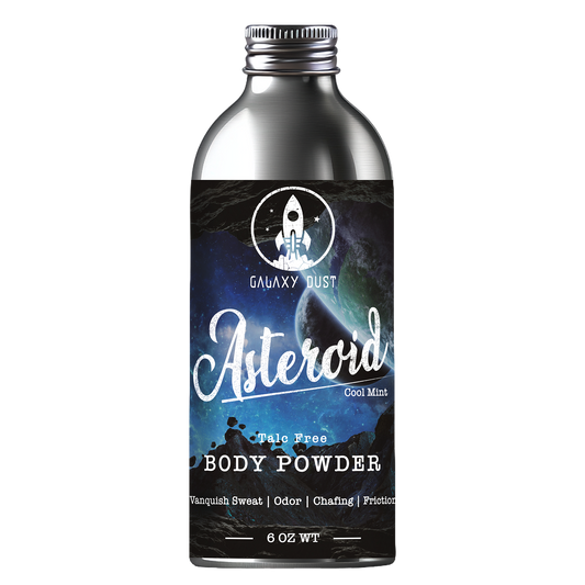 Asteroid cooling body powder for men and women